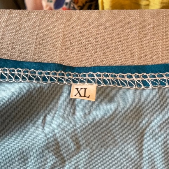 Elegant Blue Sleeveless Mini Dress - Picture 7 of 9